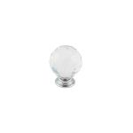 Jedo Faceted Glass Cabinet Knob