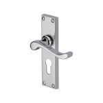 Heritage Brass - Bedford Door Handle on Plate