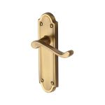 Heritage Brass - Meridian Door Handle on Plate