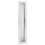 Heritage Brass - Reeded Rectangular Flush Pull