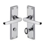 Heritage Brass - Victoria Door Handle on Plate