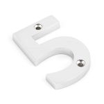 From The Anvil Polished Chrome Numeral