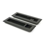Anvil Art Deco Rectangular Pull - Privacy Set