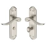 Heritage Brass - Sandown Door Handle on Plate