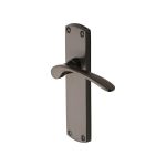 Heritage Brass - Diplomat Door Handle on Plate