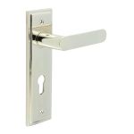 Burlington Kensington Lever on Back Plate