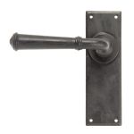 From The Anvil Regency Lever on Backplate Set