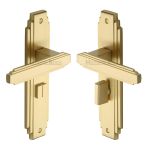 Heritage Brass - Astoria Door Handle on Plate