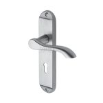 Sorrento -  Aurora Door Handle on Plate