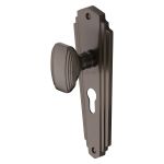 Heritage Brass - Charlston Door Knob on Plate