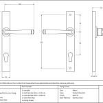 From The Anvil Avon Slimline Lever Set