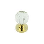 Jedo Pumpkin Glass Mortice Knob