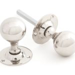 Anvil Ball Mortice Knob Set