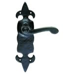 Fleur de lys' Lever on Backplate