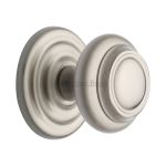 Heritage Brass - Stepped Round Centre Door Knob