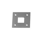 Receiver Plates for Square Bolt - 16mm - Galv