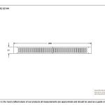 Brown Aluminium Small/Medium Grill 288mm