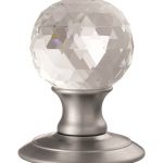 Ice Facetted Crystal Knob