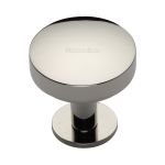 Heritage Brass - Domed Disc Cabinet Knob with Rose