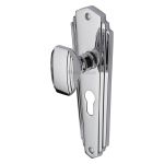 Heritage Brass - Charlston Door Knob on Plate