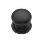 Heritage Brass - Victorian Round Cabinet Knob with Base