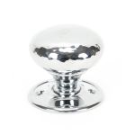 Anvil Hammered Mushroom Mortice/Rim Knob Set