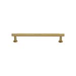 Heritage Brass - Partial Knurled Cabinet Pull Handle with Rose