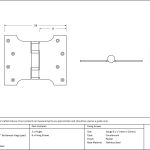 From The Anvil Parliament Hinge (pair)