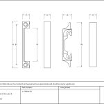 Electro Brass ½" Rebate Kit for Latch and Deadbolt