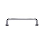 Heritage Brass - Wire Cabinet Pull Handle with Rose