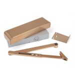 Polished Bronze Size 2-5 Door Closer & Cover