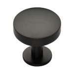 Heritage Brass - Domed Disc Cabinet Knob with Rose