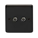 From The Anvil Double TV Socket