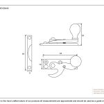 From The Anvil Sash Hook Fastener