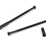 Black 5mm Male & Female Screws (2)