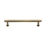 Heritage Brass - Hexagon Cabinet Pull Handle with Rose