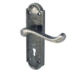 Antique Turnberry Suite Lever on Back Plate