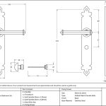 From The Anvil Tudor Lever Set