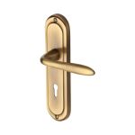 Heritage Brass - Henley Door Handle on Plate