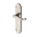 Heritage Brass - Savoy Long Door Handle on Plate