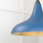 Smooth Brass Frankley Pendant in Upstream