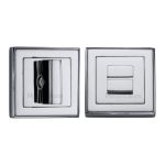 Heritage Brass - Square Bathroom Turn & Release - DEC7030