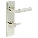 Burlington Westminster Door Handles On Back Plate with Turn & Release