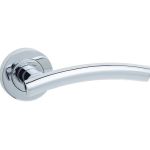 Curve Door Handles On Rose