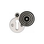 Heritage Brass - Standard Covered Key Escutcheon Reeded - V972