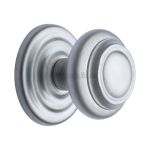 Heritage Brass - Stepped Round Centre Door Knob
