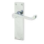 Jedo Victorian Scroll Lever on Back Plate