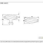 From The Anvil Cabinet Handle