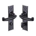 Tudor - Wellington Door Handle on Plate