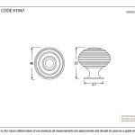 Anvil Beehive Cabinet Knob